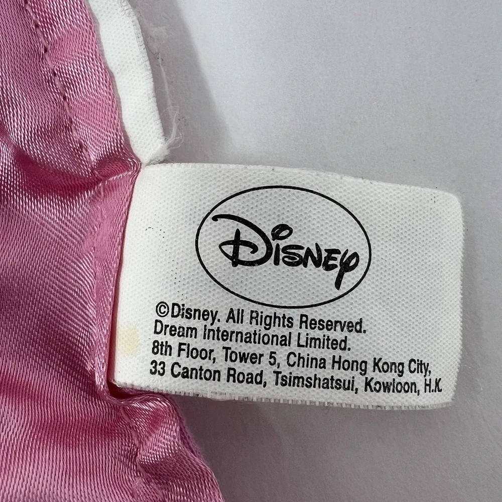 Disney Security Blanket 13x13 Pink Minnie Mouse Rattle Crinkle